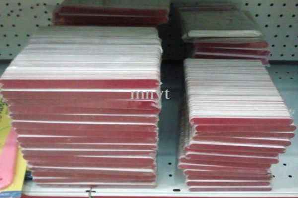 whole nail tool wooden thin nail file emery board 115cm 100pcsbag grit 1802402968049